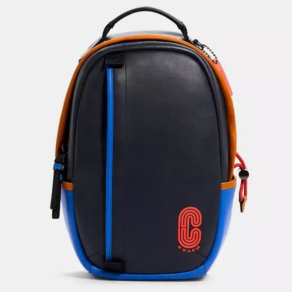 Coach Men’s Muticolor Edge Pack Backpack - Picture 1 of 14